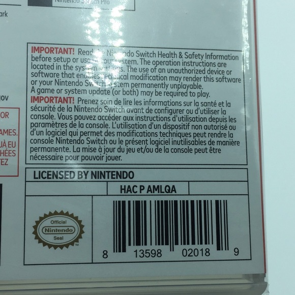 2 Nintendo Switch Rally Racers and Mission Impossible New Sealed - Picture 11 of 12